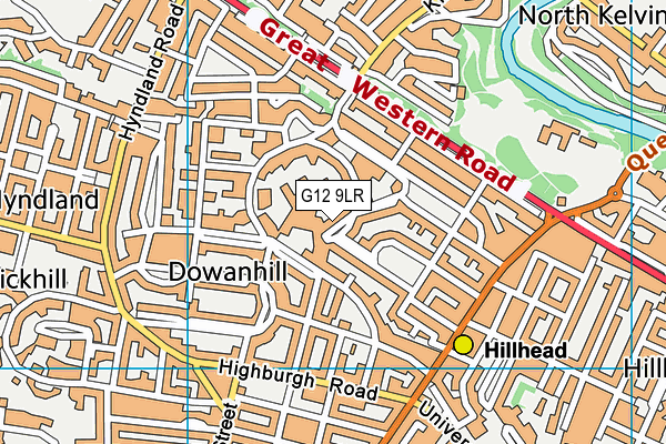 G12 9LR map - OS VectorMap District (Ordnance Survey) G12 9LR map - OS VectorMap District (Ordnance Survey)