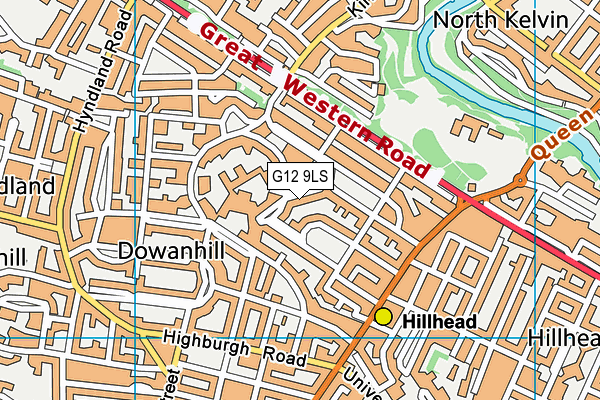 G12 9LS map - OS VectorMap District (Ordnance Survey) G12 9LS map - OS VectorMap District (Ordnance Survey)