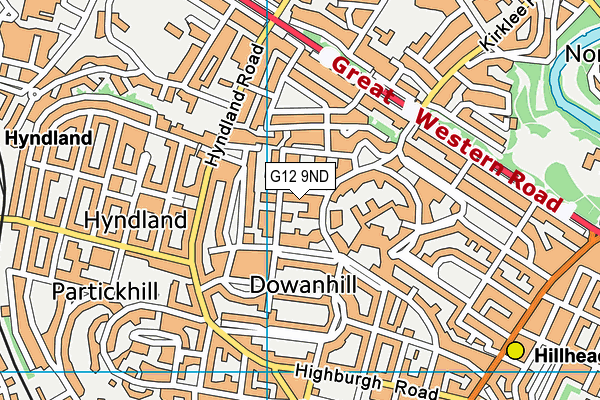G12 9ND map - OS VectorMap District (Ordnance Survey) G12 9ND map - OS VectorMap District (Ordnance Survey)