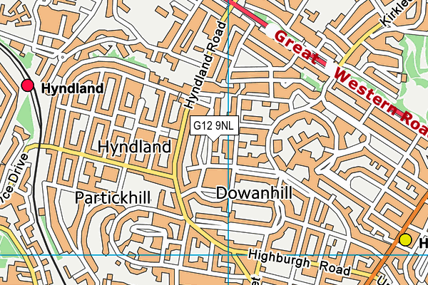 G12 9NL map - OS VectorMap District (Ordnance Survey) G12 9NL map - OS VectorMap District (Ordnance Survey)