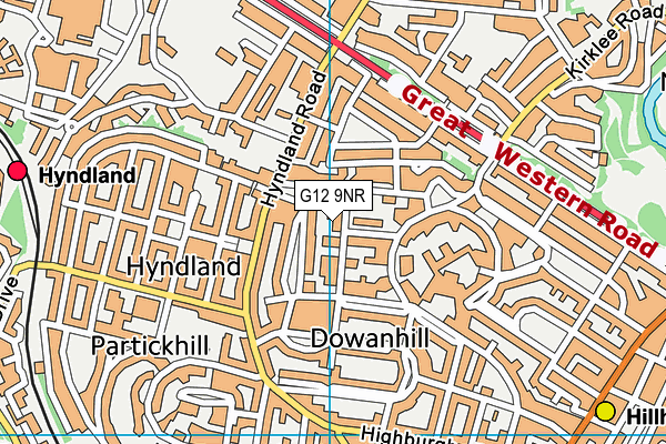 G12 9NR map - OS VectorMap District (Ordnance Survey) G12 9NR map - OS VectorMap District (Ordnance Survey)