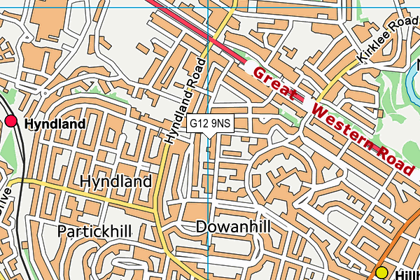 G12 9NS map - OS VectorMap District (Ordnance Survey) G12 9NS map - OS VectorMap District (Ordnance Survey)