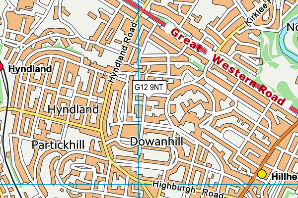 G12 9NT map - OS VectorMap District (Ordnance Survey) G12 9NT map - OS VectorMap District (Ordnance Survey)