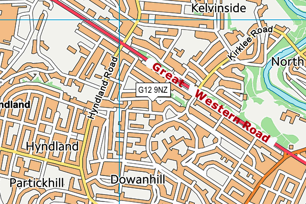 G12 9NZ map - OS VectorMap District (Ordnance Survey) G12 9NZ map - OS VectorMap District (Ordnance Survey)