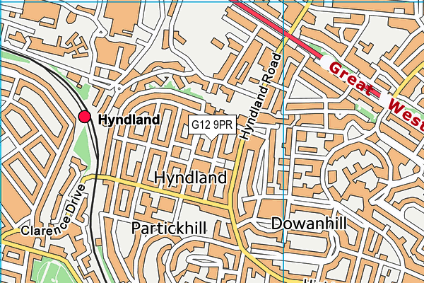 G12 9PR map - OS VectorMap District (Ordnance Survey) G12 9PR map - OS VectorMap District (Ordnance Survey)