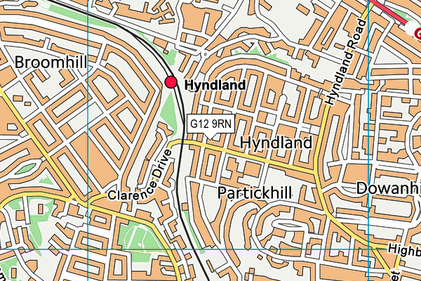 G12 9RN map - OS VectorMap District (Ordnance Survey) G12 9RN map - OS VectorMap District (Ordnance Survey)