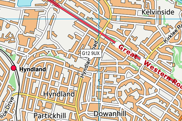 G12 9UX map - OS VectorMap District (Ordnance Survey) G12 9UX map - OS VectorMap District (Ordnance Survey)
