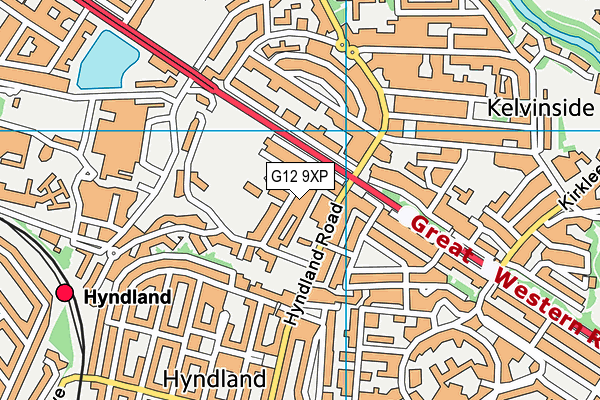 G12 9XP map - OS VectorMap District (Ordnance Survey) G12 9XP map - OS VectorMap District (Ordnance Survey)