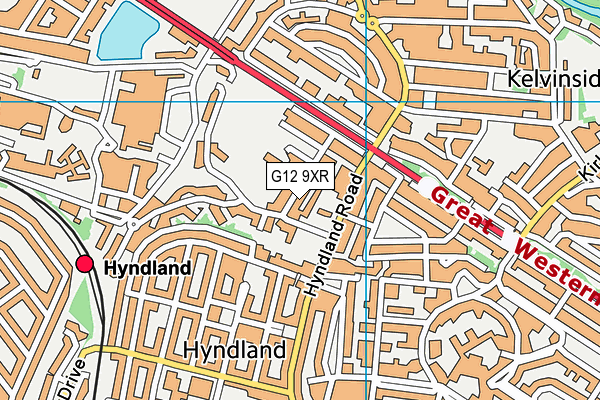 G12 9XR map - OS VectorMap District (Ordnance Survey) G12 9XR map - OS VectorMap District (Ordnance Survey)