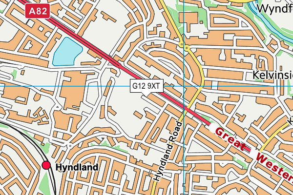G12 9XT map - OS VectorMap District (Ordnance Survey) G12 9XT map - OS VectorMap District (Ordnance Survey)