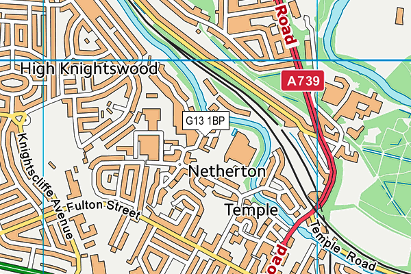 G13 1BP map - OS VectorMap District (Ordnance Survey) G13 1BP map - OS VectorMap District (Ordnance Survey)
