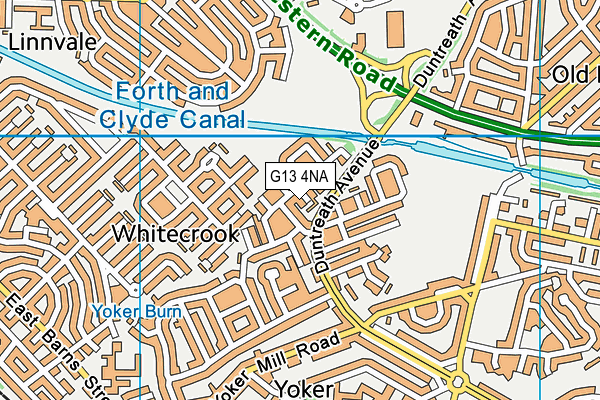G13 4NA map - OS VectorMap District (Ordnance Survey) G13 4NA map - OS VectorMap District (Ordnance Survey)