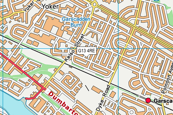G13 4RE map - OS VectorMap District (Ordnance Survey) G13 4RE map - OS VectorMap District (Ordnance Survey)