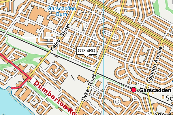 G13 4RQ map - OS VectorMap District (Ordnance Survey) G13 4RQ map - OS VectorMap District (Ordnance Survey)