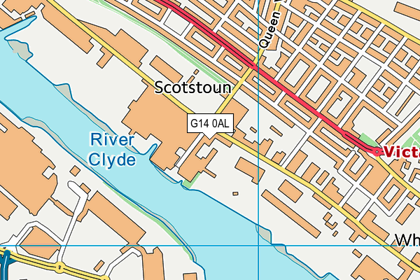 G14 0AL map - OS VectorMap District (Ordnance Survey) G14 0AL map - OS VectorMap District (Ordnance Survey)