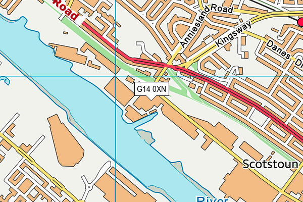 G14 0XN map - OS VectorMap District (Ordnance Survey) G14 0XN map - OS VectorMap District (Ordnance Survey)