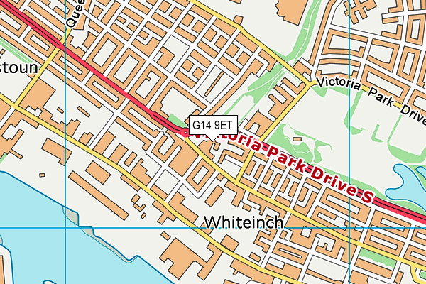 G14 9ET map - OS VectorMap District (Ordnance Survey) G14 9ET map - OS VectorMap District (Ordnance Survey)