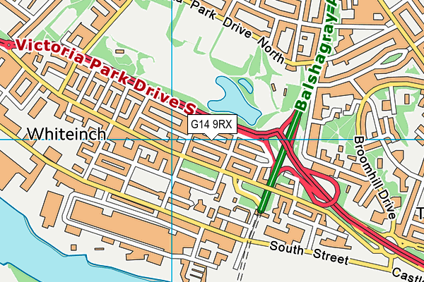 G14 9RX map - OS VectorMap District (Ordnance Survey) G14 9RX map - OS VectorMap District (Ordnance Survey)
