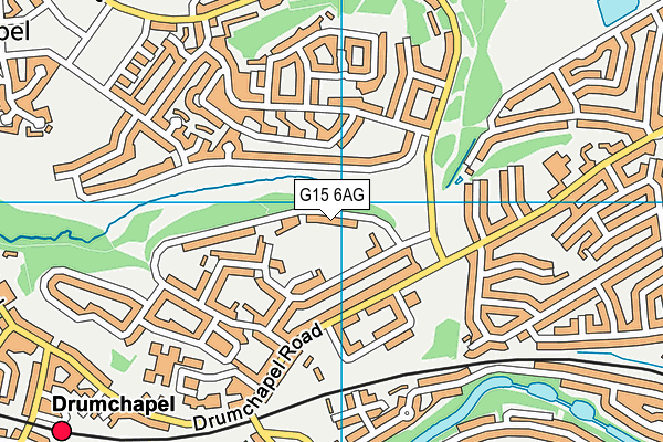G15 6AG map - OS VectorMap District (Ordnance Survey) G15 6AG map - OS VectorMap District (Ordnance Survey)