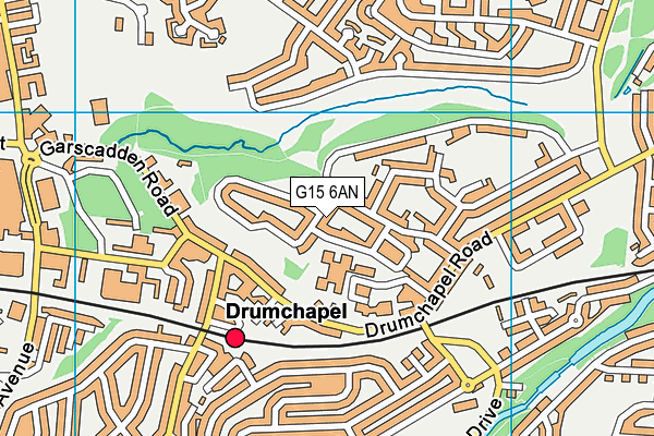 G15 6AN map - OS VectorMap District (Ordnance Survey) G15 6AN map - OS VectorMap District (Ordnance Survey)