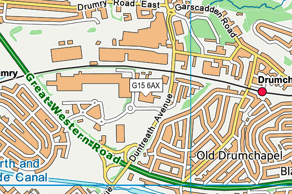 G15 6AX map - OS VectorMap District (Ordnance Survey) G15 6AX map - OS VectorMap District (Ordnance Survey)