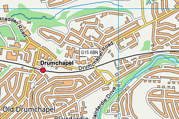G15 6BN map - OS VectorMap District (Ordnance Survey) G15 6BN map - OS VectorMap District (Ordnance Survey)