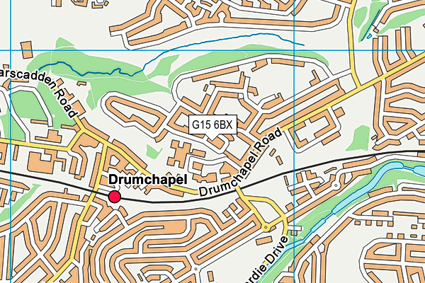 G15 6BX map - OS VectorMap District (Ordnance Survey) G15 6BX map - OS VectorMap District (Ordnance Survey)