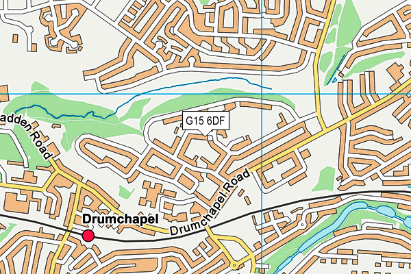 G15 6DF map - OS VectorMap District (Ordnance Survey) G15 6DF map - OS VectorMap District (Ordnance Survey)