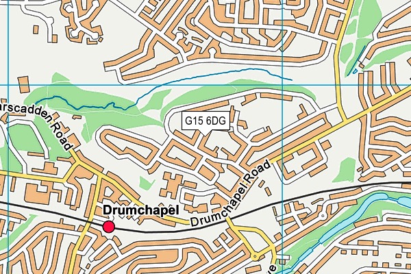 G15 6DG map - OS VectorMap District (Ordnance Survey) G15 6DG map - OS VectorMap District (Ordnance Survey)