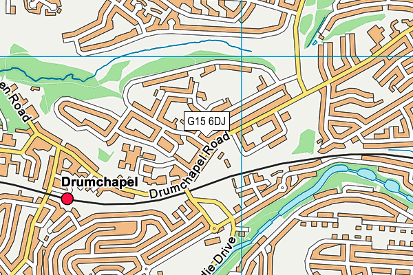 G15 6DJ map - OS VectorMap District (Ordnance Survey) G15 6DJ map - OS VectorMap District (Ordnance Survey)
