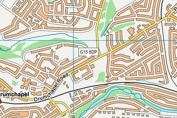 G15 6DP map - OS VectorMap District (Ordnance Survey) G15 6DP map - OS VectorMap District (Ordnance Survey)