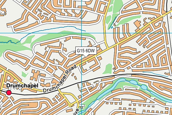 G15 6DW map - OS VectorMap District (Ordnance Survey) G15 6DW map - OS VectorMap District (Ordnance Survey)