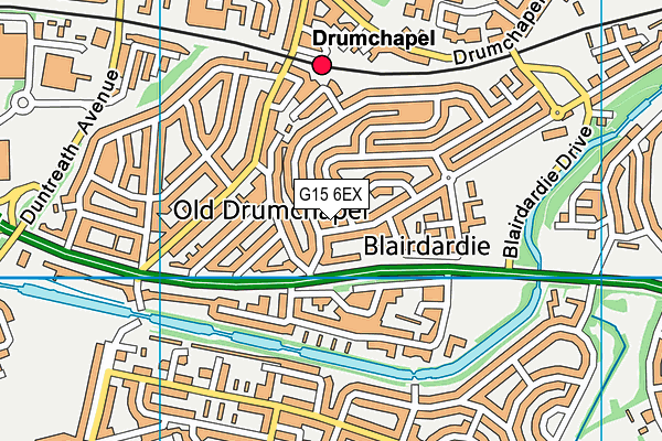 G15 6EX map - OS VectorMap District (Ordnance Survey) G15 6EX map - OS VectorMap District (Ordnance Survey)