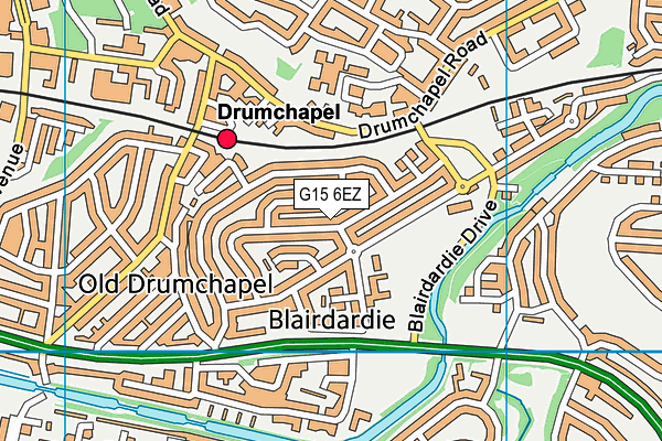 G15 6EZ map - OS VectorMap District (Ordnance Survey) G15 6EZ map - OS VectorMap District (Ordnance Survey)