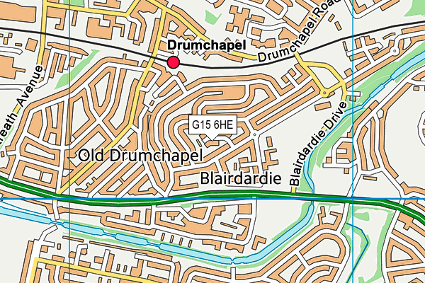 G15 6HE map - OS VectorMap District (Ordnance Survey) G15 6HE map - OS VectorMap District (Ordnance Survey)