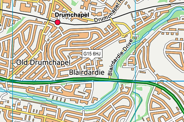 G15 6HJ map - OS VectorMap District (Ordnance Survey) G15 6HJ map - OS VectorMap District (Ordnance Survey)