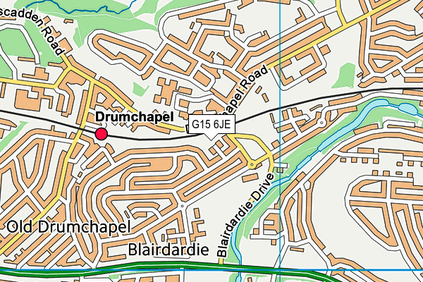 G15 6JE map - OS VectorMap District (Ordnance Survey) G15 6JE map - OS VectorMap District (Ordnance Survey)