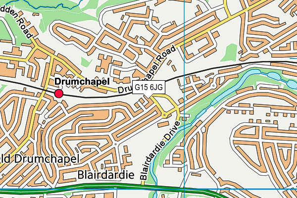 G15 6JG map - OS VectorMap District (Ordnance Survey) G15 6JG map - OS VectorMap District (Ordnance Survey)