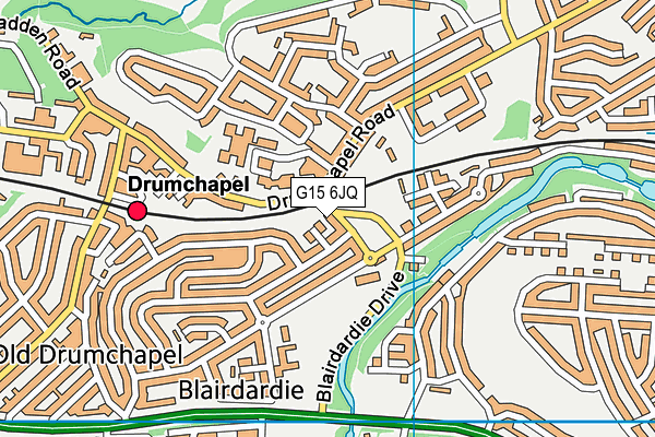 G15 6JQ map - OS VectorMap District (Ordnance Survey) G15 6JQ map - OS VectorMap District (Ordnance Survey)