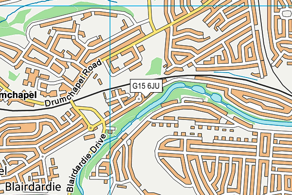 G15 6JU map - OS VectorMap District (Ordnance Survey) G15 6JU map - OS VectorMap District (Ordnance Survey)
