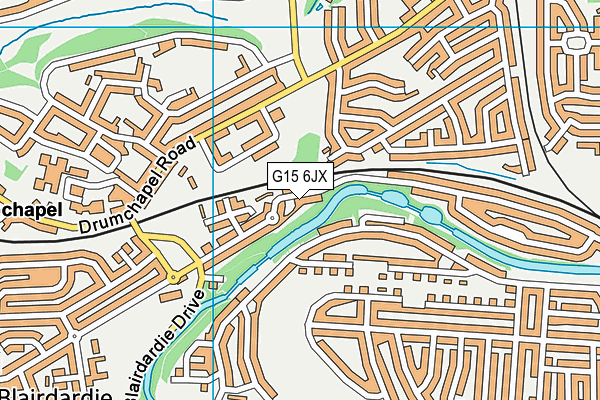 G15 6JX map - OS VectorMap District (Ordnance Survey) G15 6JX map - OS VectorMap District (Ordnance Survey)