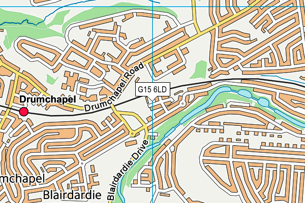 G15 6LD map - OS VectorMap District (Ordnance Survey) G15 6LD map - OS VectorMap District (Ordnance Survey)