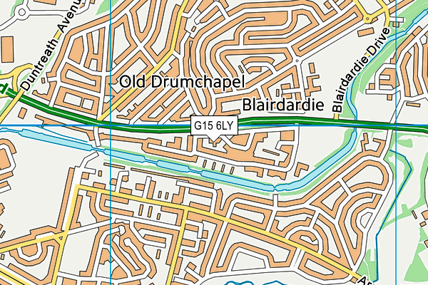 G15 6LY map - OS VectorMap District (Ordnance Survey) G15 6LY map - OS VectorMap District (Ordnance Survey)