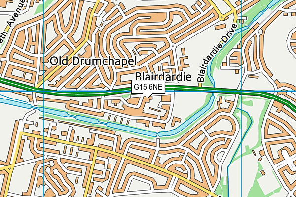 G15 6NE map - OS VectorMap District (Ordnance Survey) G15 6NE map - OS VectorMap District (Ordnance Survey)