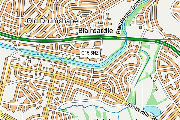 G15 6NZ map - OS VectorMap District (Ordnance Survey) G15 6NZ map - OS VectorMap District (Ordnance Survey)
