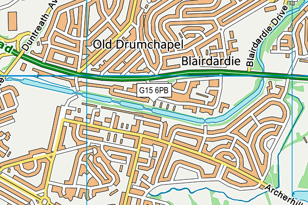 G15 6PB map - OS VectorMap District (Ordnance Survey) G15 6PB map - OS VectorMap District (Ordnance Survey)