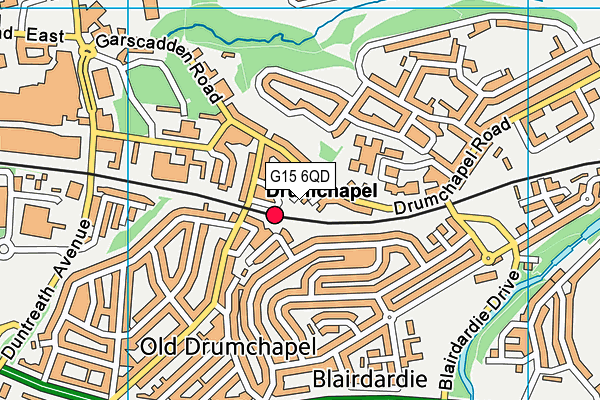 G15 6QD map - OS VectorMap District (Ordnance Survey) G15 6QD map - OS VectorMap District (Ordnance Survey)