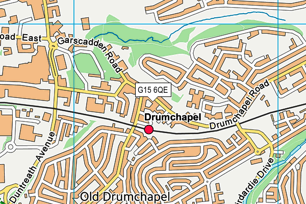 G15 6QE map - OS VectorMap District (Ordnance Survey) G15 6QE map - OS VectorMap District (Ordnance Survey)