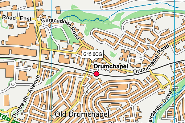 G15 6QG map - OS VectorMap District (Ordnance Survey) G15 6QG map - OS VectorMap District (Ordnance Survey)