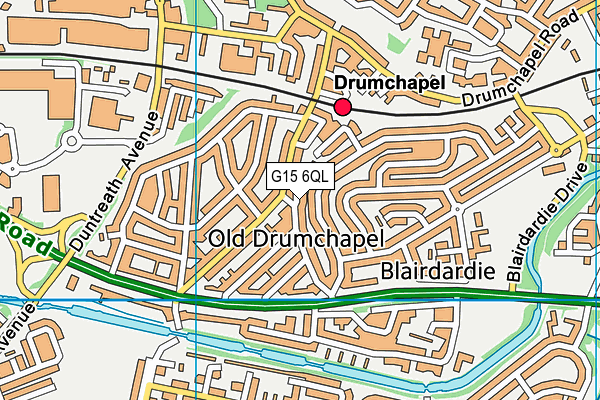 G15 6QL map - OS VectorMap District (Ordnance Survey) G15 6QL map - OS VectorMap District (Ordnance Survey)